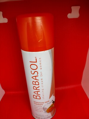 1 Pack Barbasol Sensitive Skin Therapy Shaving Cream for Women 10.5 .OZ