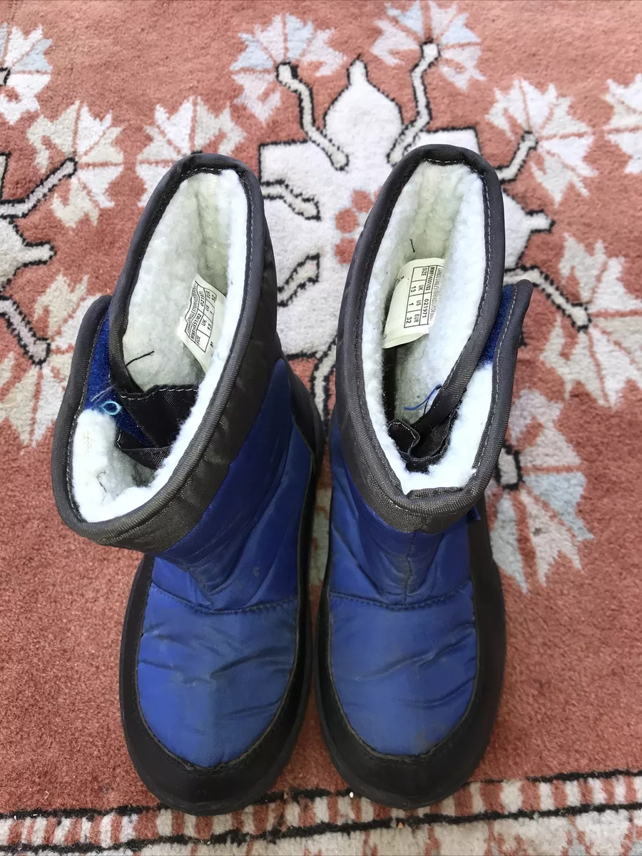 Mountain Warehouse Kids Snow Boots In Blue Black Junior Uk 13