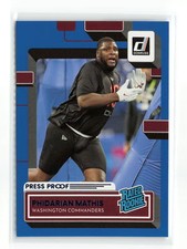 PHIDARIAN MATHIS #371 2022 DONRUSS COMMANDERS Blue Rated Rookie