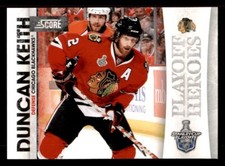 2010-11 Score Playoff Heroes #23 Duncan Keith Chicago Blackhawks