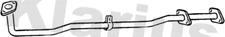 Klarius centre pipe fits Nissan figaro 1.0 91-92 DN665E