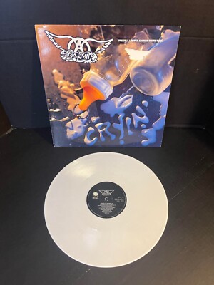 AEROSMITH CRYIN LIMITED WHITE VINYL GFST 56 