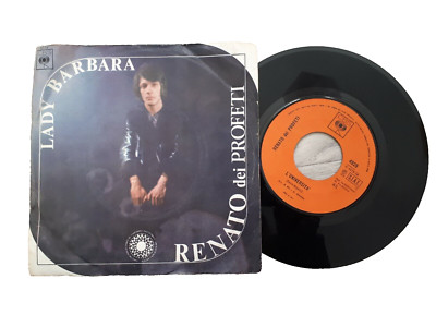 Renato dei Profeti - Lady Barbara -  Vinyl Record Single 1970
