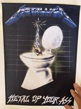 Metallica Metal Up Your Large Back Patch: New, 11 By 14 Inches, Digital Print