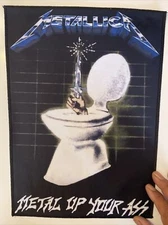 Metallica Metal Up Your Large Back Patch: New, 11 By 14 Inches, Digital Print