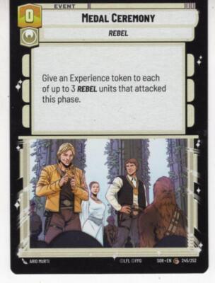 Star Wars Unlimited Karte SOR245 - Medaillenzeremonie