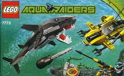 Lego Aquazone Aquaraiders ll 7773 Tigar Shark Attack New Sealed