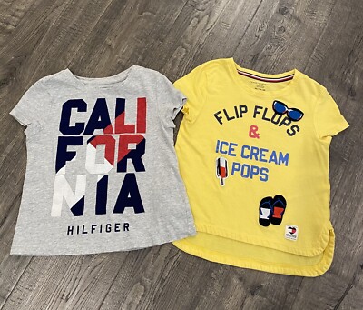 Tommy Hilfiger kids Two t-shirt Size Xs 4-5 Y