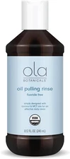 Ola Botanicals Oil Pulling Rinse (8.12 Fl. Oz.), USDA Certified Organic,... 