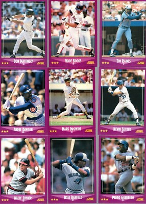rare 1988 score baseball cards card set purchase Mike Schmidt [Highlights] #657 Prices