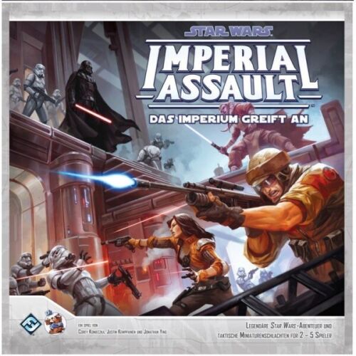 FFG Star Wars X-Wing Imperial Assault L'Impero attacca, tedesco espansione - Foto 1 di 2