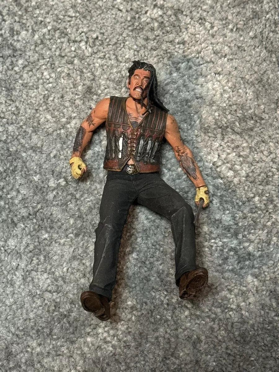 NECA MACHETE DANNY TREJO ROBERT RODRIGUEZ REEL TOYS RARE ACTION FIGURE