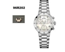 LINKS ONLY - Ladies Bulova watch silver tone 96R202 code3 