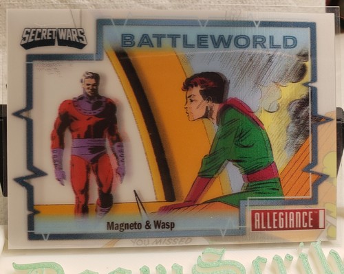 2024 Marvel Allegiance Secret Wars Battleworld Insert #B4 Magneto and Wasp