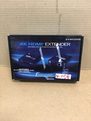 Vanco EV4K2006 Evolution 4k HDMI Extender transmitter & receiver (TESTED)