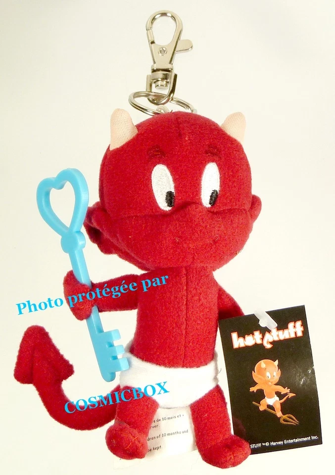 Porte-clés HOT STUFF peluche 12cm Démons & Merveilles diablotin keychain figure - Photo 1/1