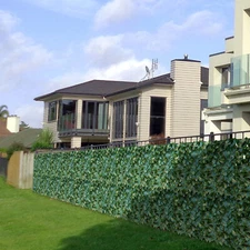 Houssity  Artificial Ivy Leaf Privacy Fence Screen Hedge Outdoor Indoor Decor
