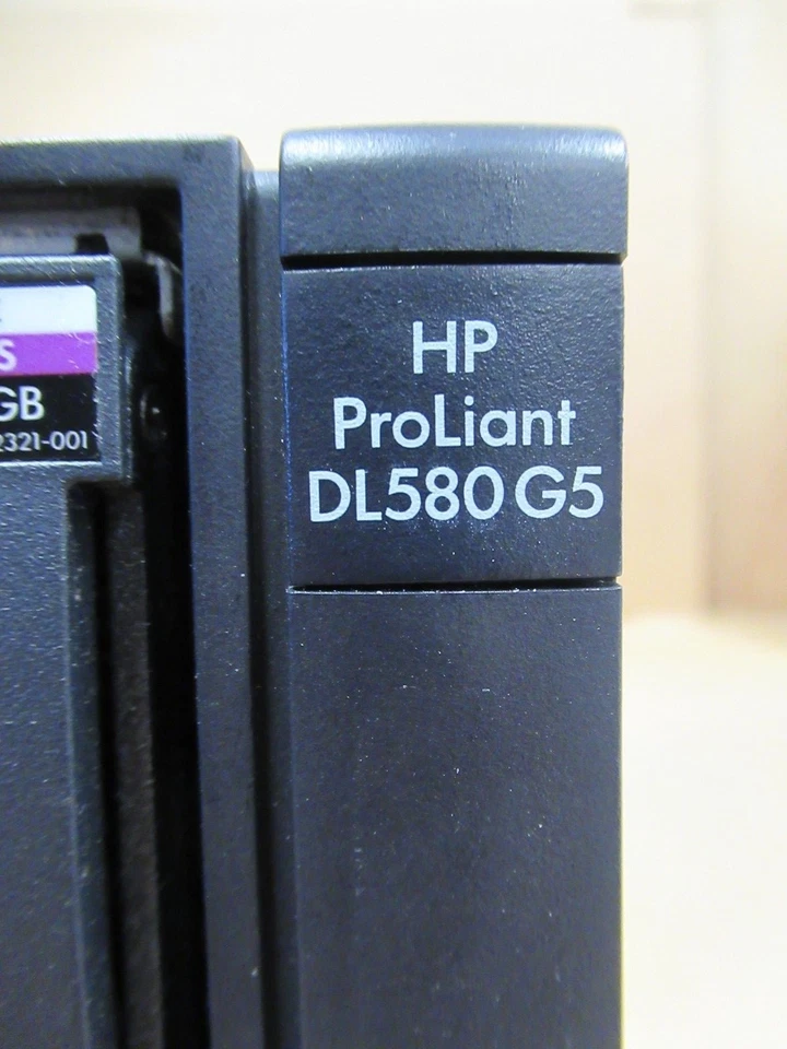 HP ProLiant DL580 G5 2x Xeon Quad Core E7320 2.4GHz 1.3TB 4GB RAM Rack Server - Image 3 of 3