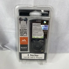Sony nwz-e365 MP3 Player E Series Walkman 16GB New Sealed nwz-e365/BC