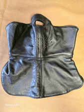Leather Face Mask Skull Print Neck Gaiter Set, Breathable, One Size
