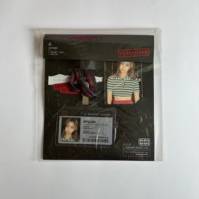 [SEALED] ITZY CSI CODENAME: SECRET ITZY OFFICIAL MD AGENT ID CARD - RYUJIN