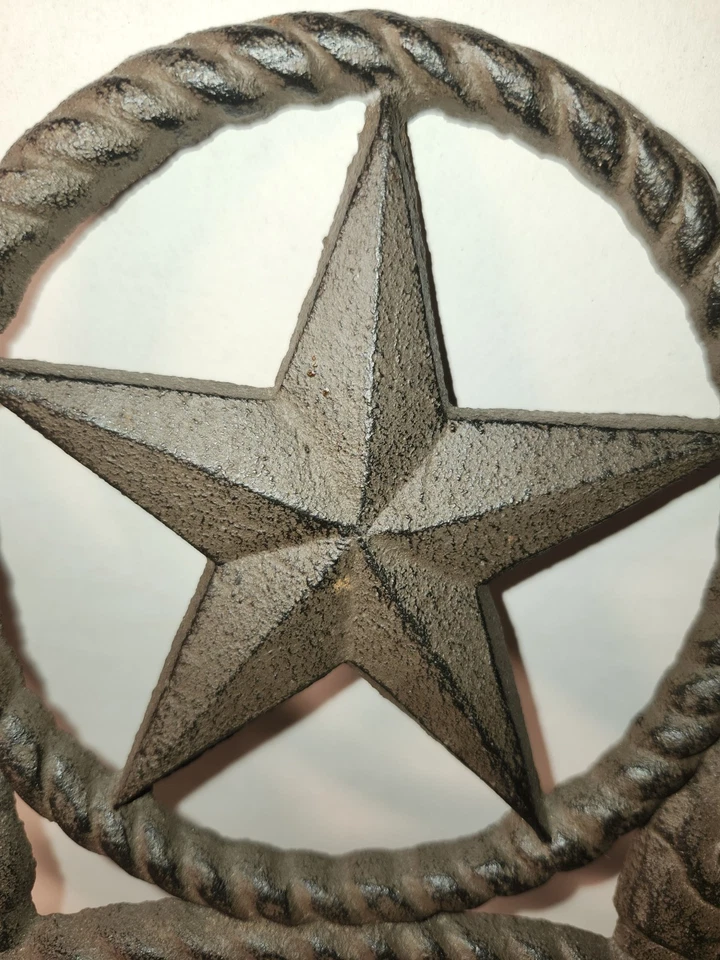 COLGADOR PUERTA BIENVENIDA HIERRO FUNDIDO RÚSTICO WESTERN COWBOY 9X7 Foto 2 de 4