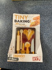 SmartLab Toys TINY Baking : 20 Delicious Tiny Recipes Tiny Tools 17 Pcs DMG Box