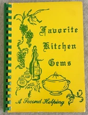Favorite Kitchen Gems Order of the Eastern Star Masonic Texas 1981 200 pages