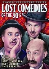 Lost Comedies of the 30s (DVD) Lucille Ball James Finlayson June Brewster