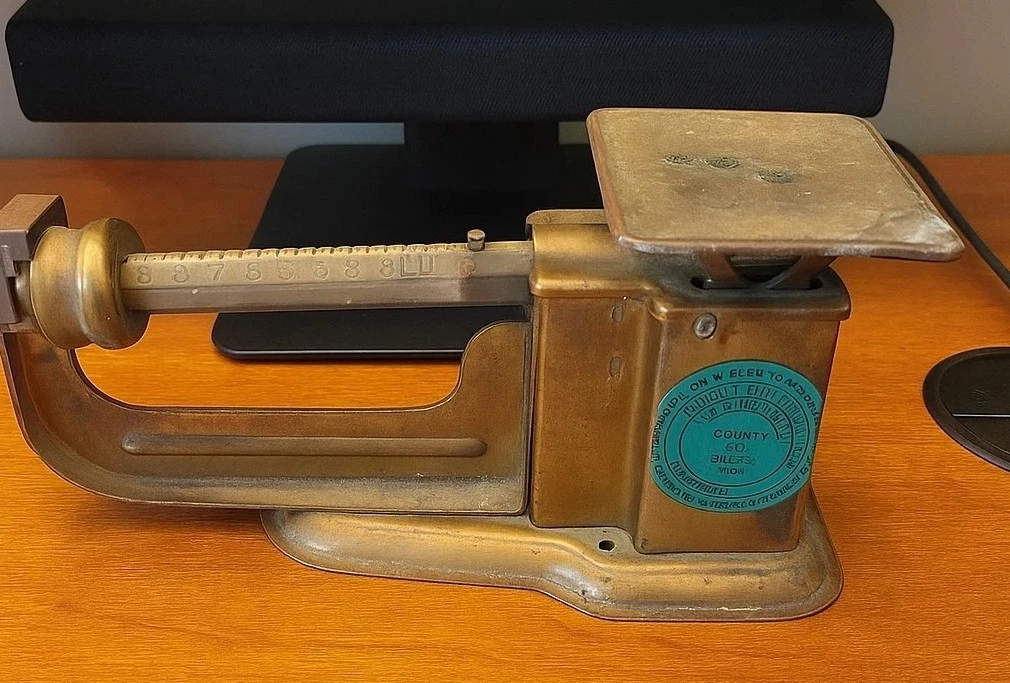 1930年代 米国郵便秤 アールデコ 可動品 アンティーク Post Office Scale In Collectible Scales for sale | eBay