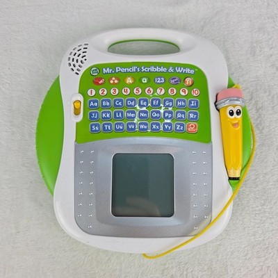 LeapFrog Mr Pencil Scribble & Write Learning Tablet Tested Working