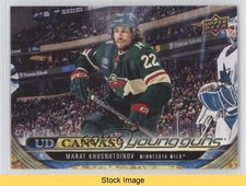 2024 Upper Deck Series 1 UD Canvas Young Guns Marat Khusnutdinov #C-98 READ 1m0v