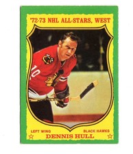 1973-74 O-Pee-Chee Hockey - DENNIS HULL #171 BLACKHAWKS Vintage OPC