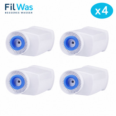 4x FilWas Wasserfilter passend für Siemens EQ7 TE701 TE706 TE711