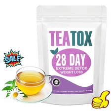 28 Days Belly Slimming Tea Detox Tea Colon Cleanse Fat Burn Weight Loss Products