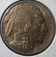 1913 Type 1 Buffalo Nickel Philadelphia Mint AU+/Mint State Condition