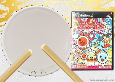 PS2 TaTaCon + Taiko no Tatsujin: Tobikkiri! Anime Special (Drum Master!) Japan