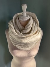 New York  Company Chunky Cable Knit Circle Infinity Scarf Soft Fuzzy