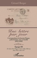 GéRard Berger | Une Lettre Par Jour | Taschenbuch | FranzöSisch (2023)