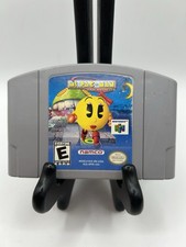 Ms Pac-Man Maze Madness (Nintendo 64 N64 2000) N64 TESTED