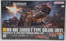 New Gundam Requiem for Vengeance Zaku II F Type Solari 1:144 High Grade Model