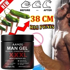 Male Natural Enlarger Cream Big & Thick Growth Faster XXXL Enhancement Oil 50mL.