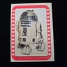 R2D2 1977 Star Wars Sticker Card Topps Series 4 #38