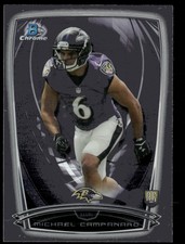 2014 Bowman Chrome Michael Campanaro Rookie Baltimore Ravens #174