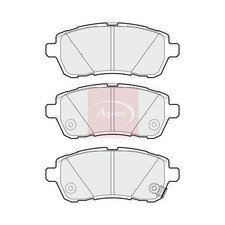 MAZDA 2 DE DH 2007-2015 Bremsbeläge Vorne APEC PAD1706 (R90)