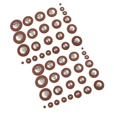 56 Pcs Saxophone Accessories Clarinet Mouthpiece Cushions Patches