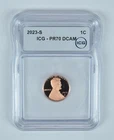 2023-S Lincoln Shield Cent Proof — photo from another recent sale