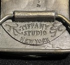 Star Trek Lives USS Enterprise Vintage Brass Belt Buckle By Tiffany Studio NY — photo 3