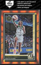 2025 Donruss WNBA Skylar Diggins 26 Orange Laser /199 | Seattle Storm