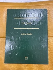U.S. Lincoln Cents Album Partial Set w/ 1982 Date Varieties Copper Zinc